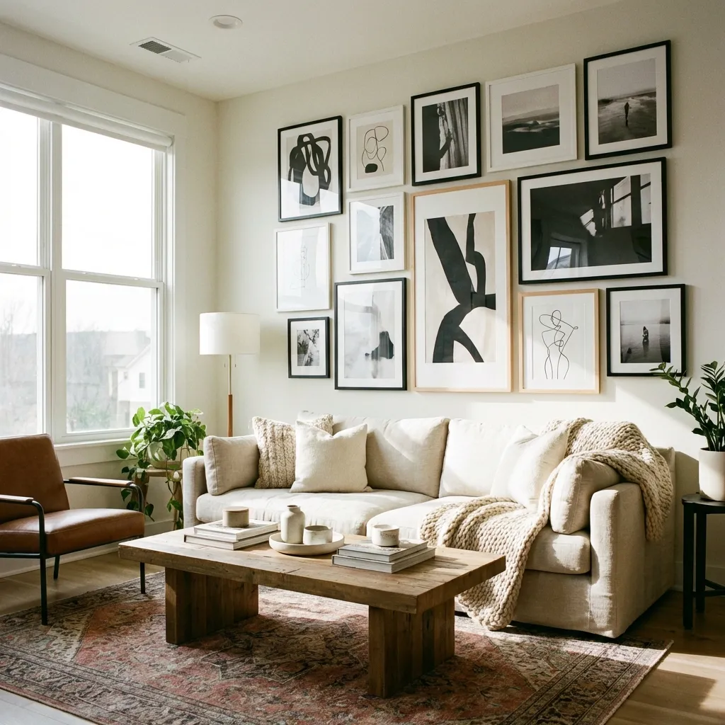 Beautiful Gallery Wall