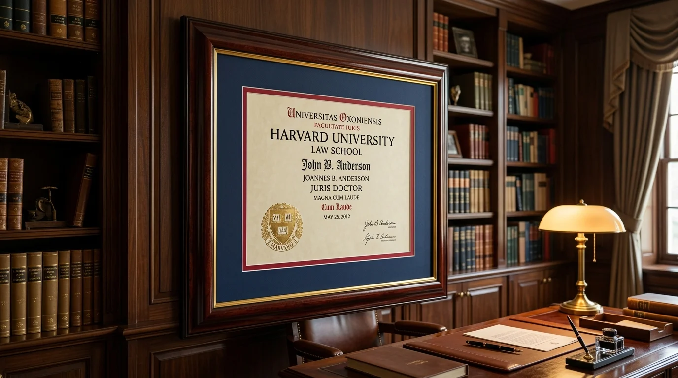 Diploma & Degree Framing