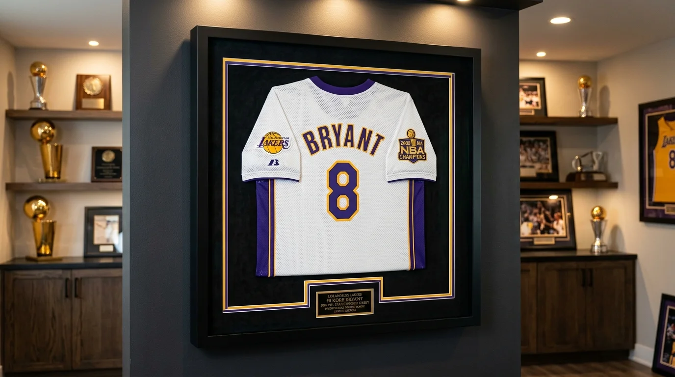 Custom Jersey Framing